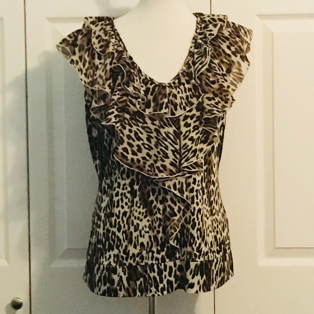 EUC Milano Ruffled Too Medium Leopard Print